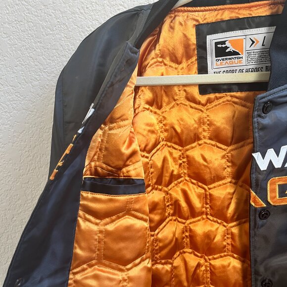 NWOT - Unisex Overwatch League Bomber Jacket - Size L - Picture 9 of 16